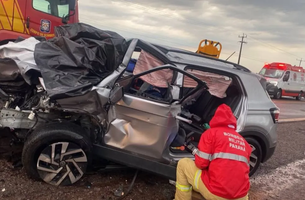 Moradora de Umuarama morre em grave acidente entre e Assis e Toledo 